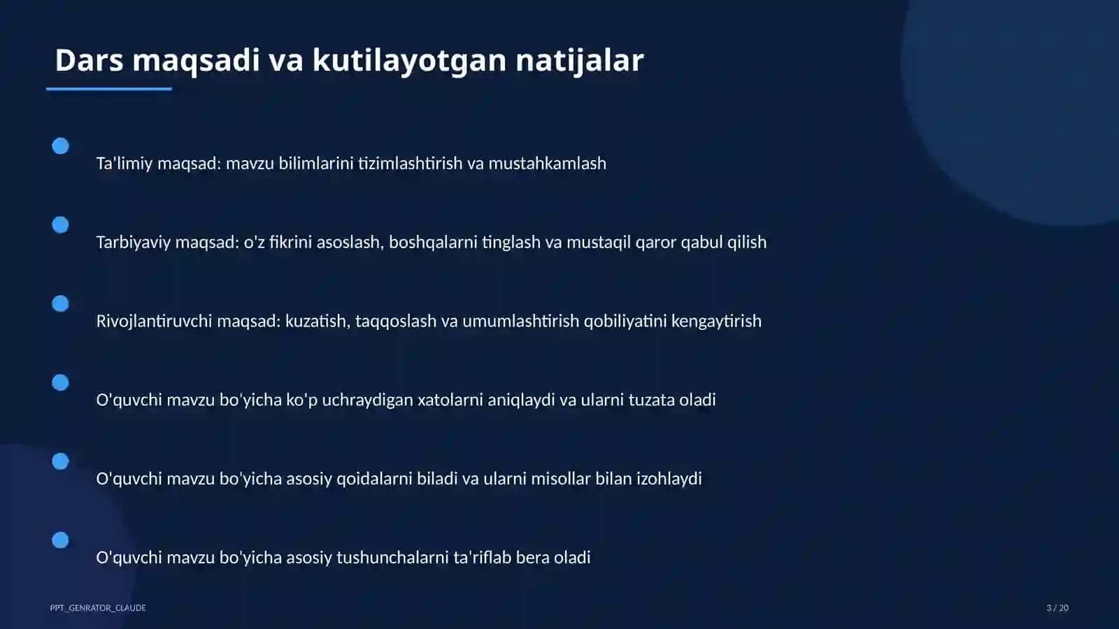 Hosila va uning geometrik ma'nosi (11-sinf) 3