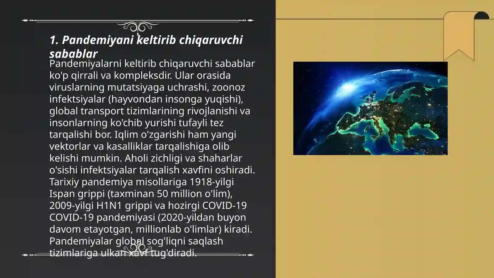 Pandemiya- XXI asrning global muammosi 3