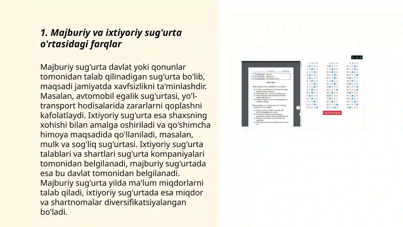 Majburiy va ixtiyoriy suĝurta turlari 3