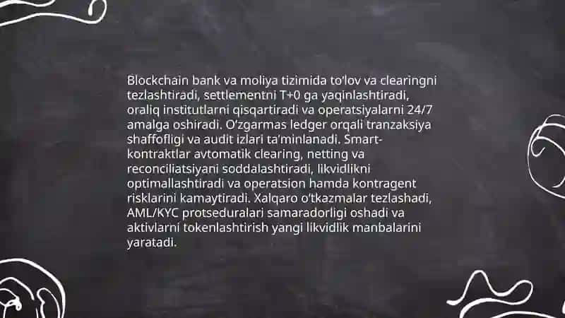 Milliy iqtisodiyotni turli sohalarida blockchain texnalogiyasidan foydalanish yoʻllari 3