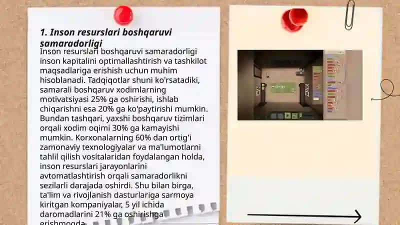 Inson Resurslari Boshqaruvi Samaradorligi 3