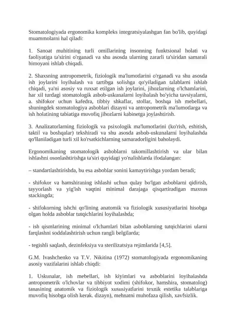 ERGONOMIKA QOIDALARI 3