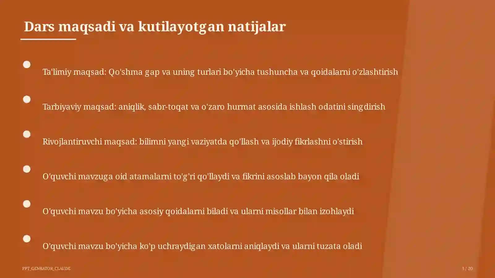 Qo'shma gap va uning turlari (9-sinf) 3