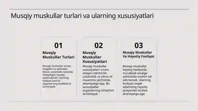 Silliq muskullar fiziologiyasi 3