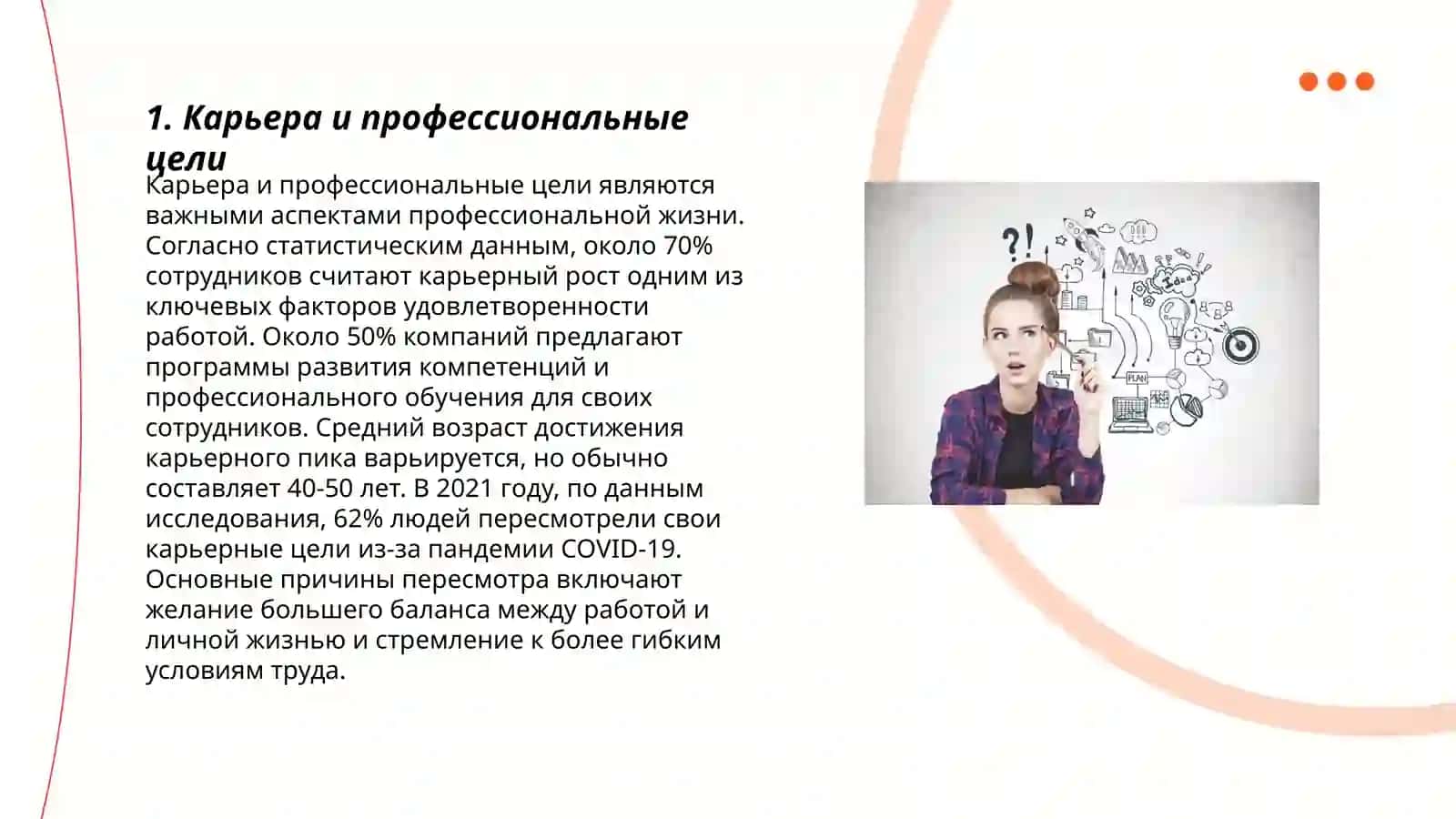 Карьера и профессиональные цели 3