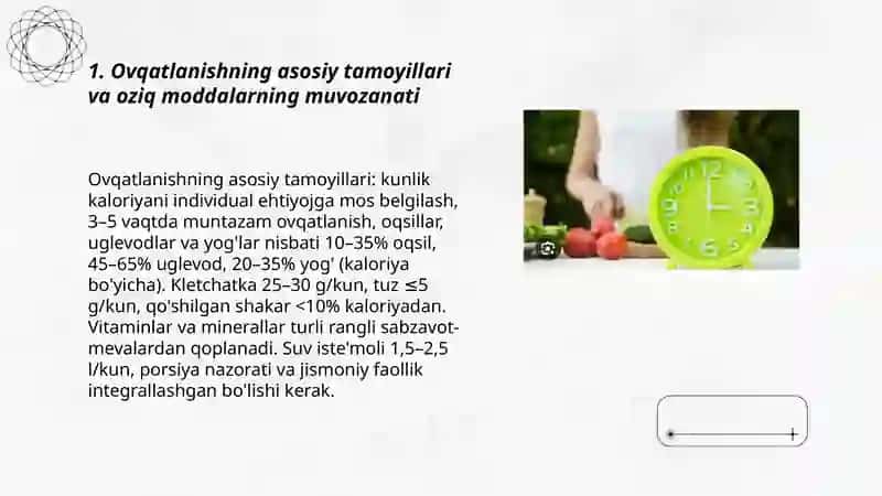 Xasanova Madinabonuning valeologiya fanidan tayyorlagan taqdimoti 3