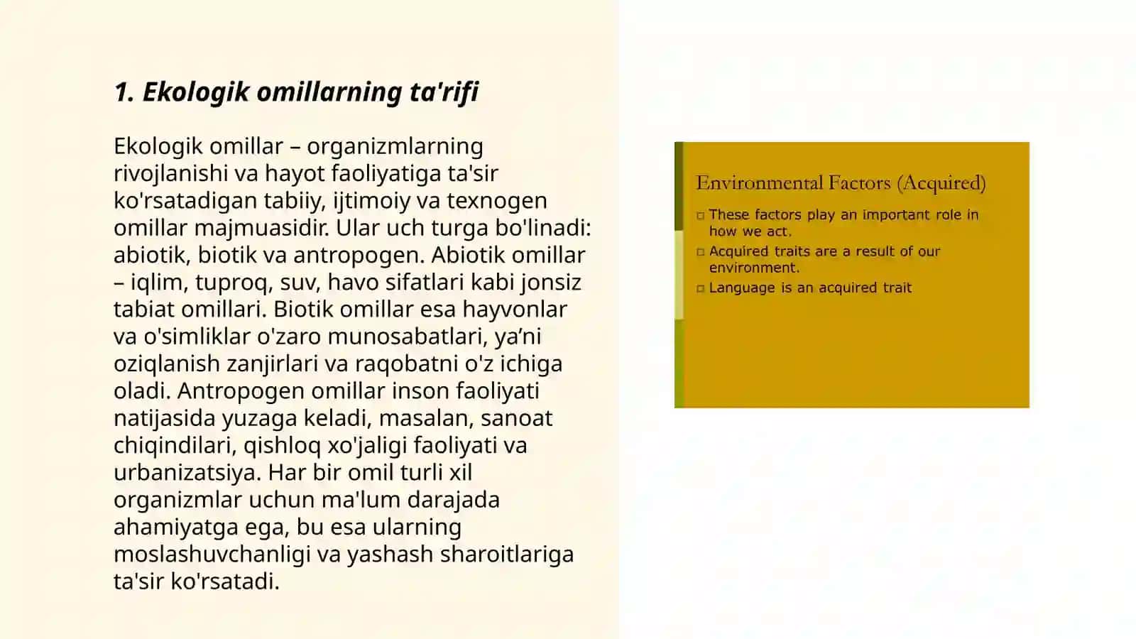 Ekologik omillar 3