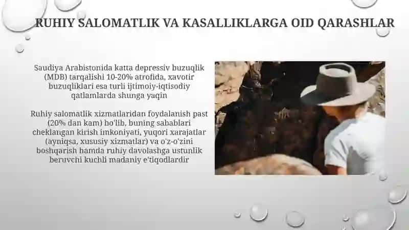 Ruhiy salomatlik va kasalliklarga oid qarashlar 3