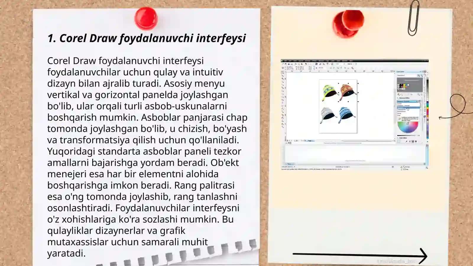 Corel Draw obyeklari 3