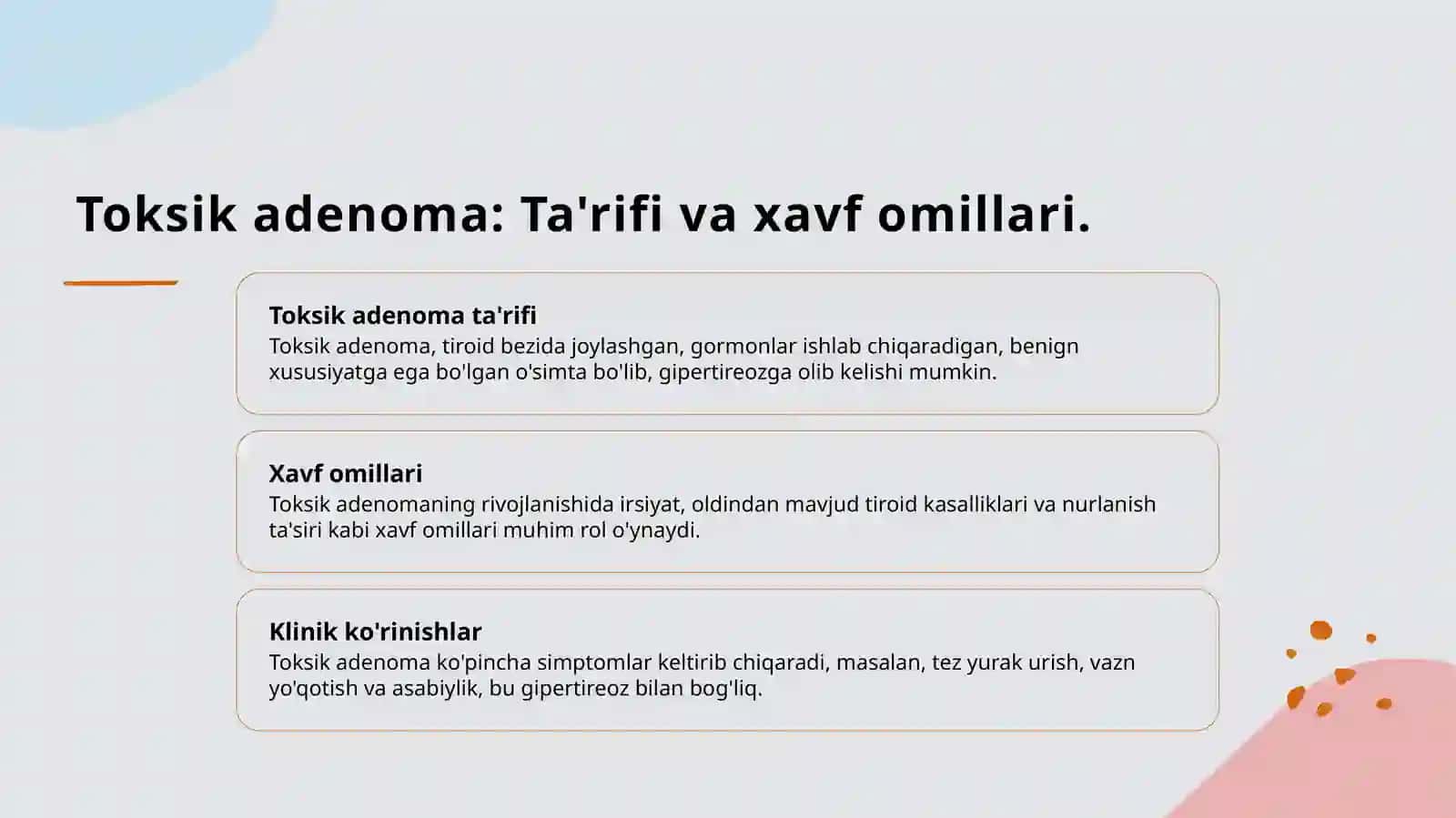 Terotoksikadenoma 3
