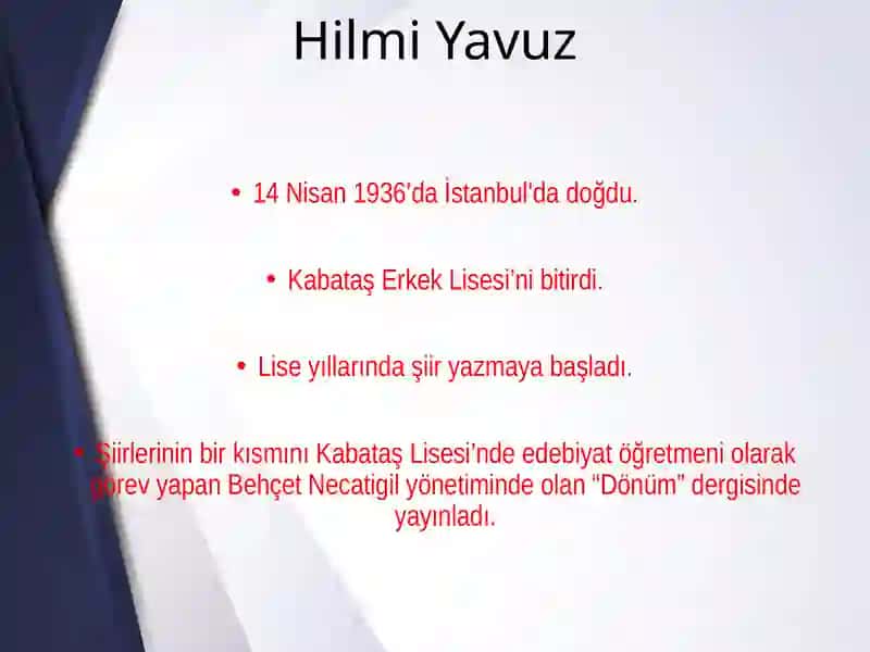Hilmi Yavuz 3