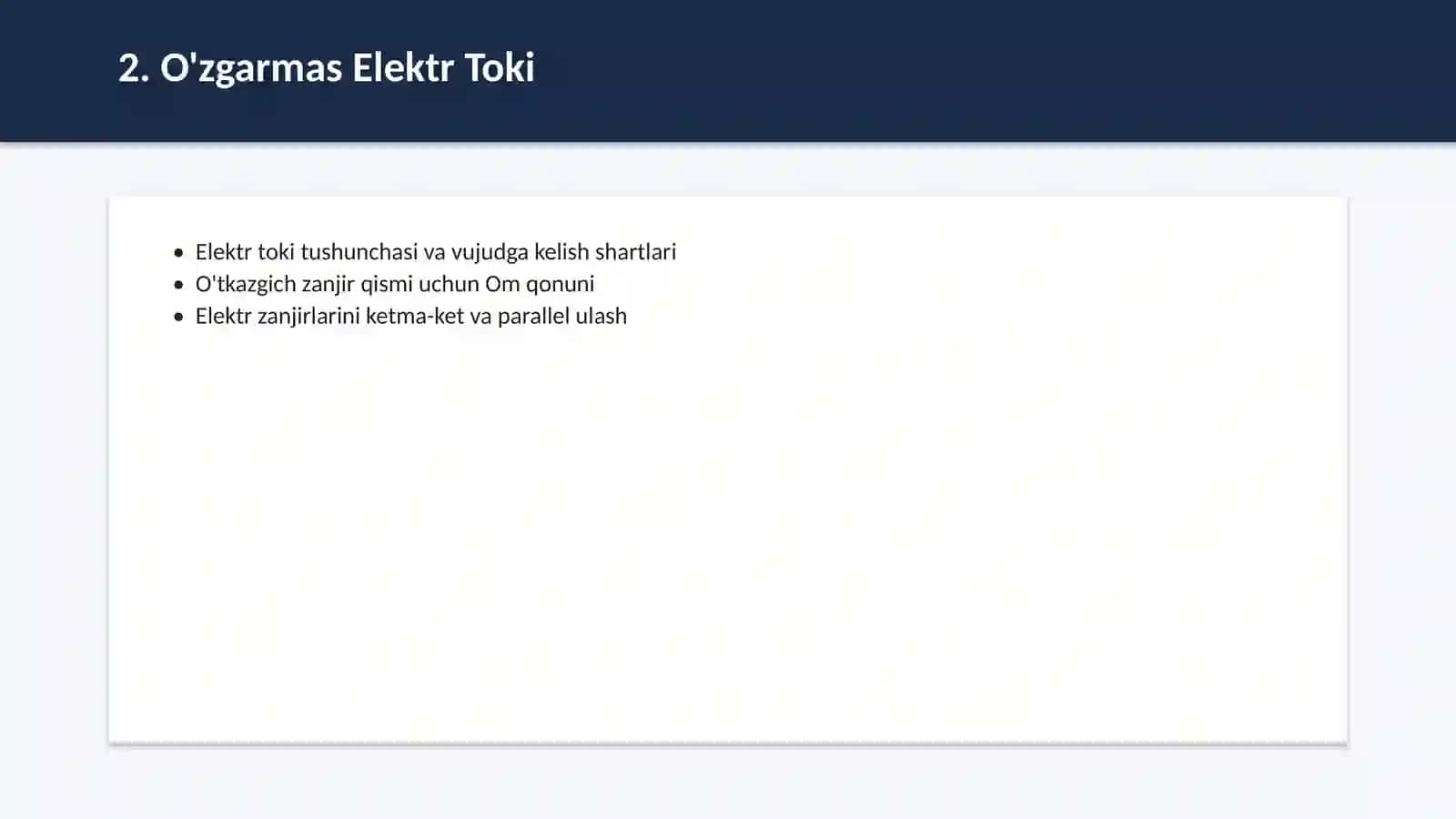 Elektrodinamika va elektrmagnit maydon 3