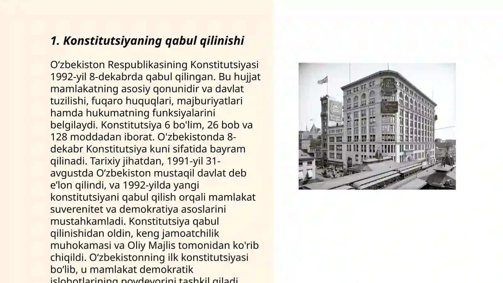 Mustaqillik yillarida davlat boshqaruvi tizimida amalga oshirilgan islohotlar 3