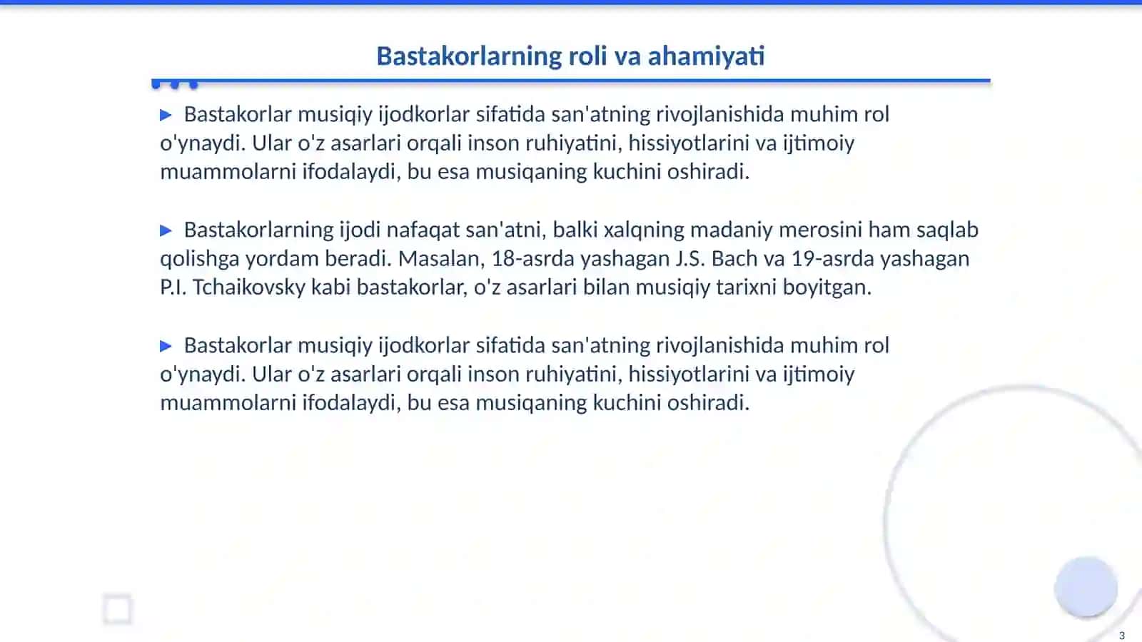 Bolalarni bastakorlar ijodi bilan tanishtirish 3