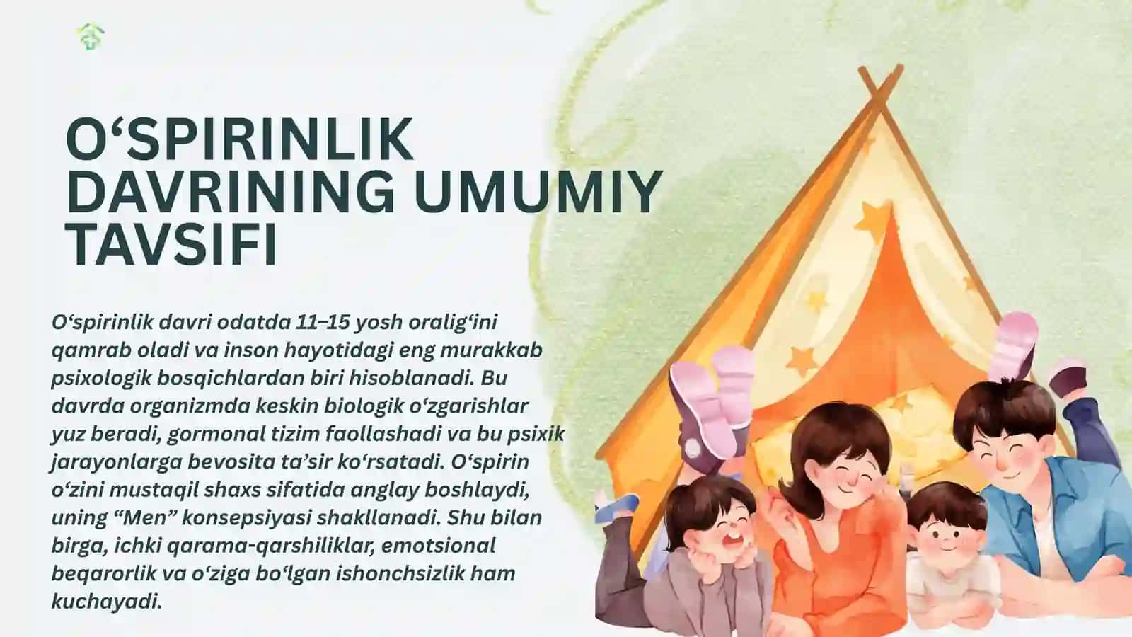 O‘spirinlik va yosh davrida psixik rivojlanish xususiyatlari 3