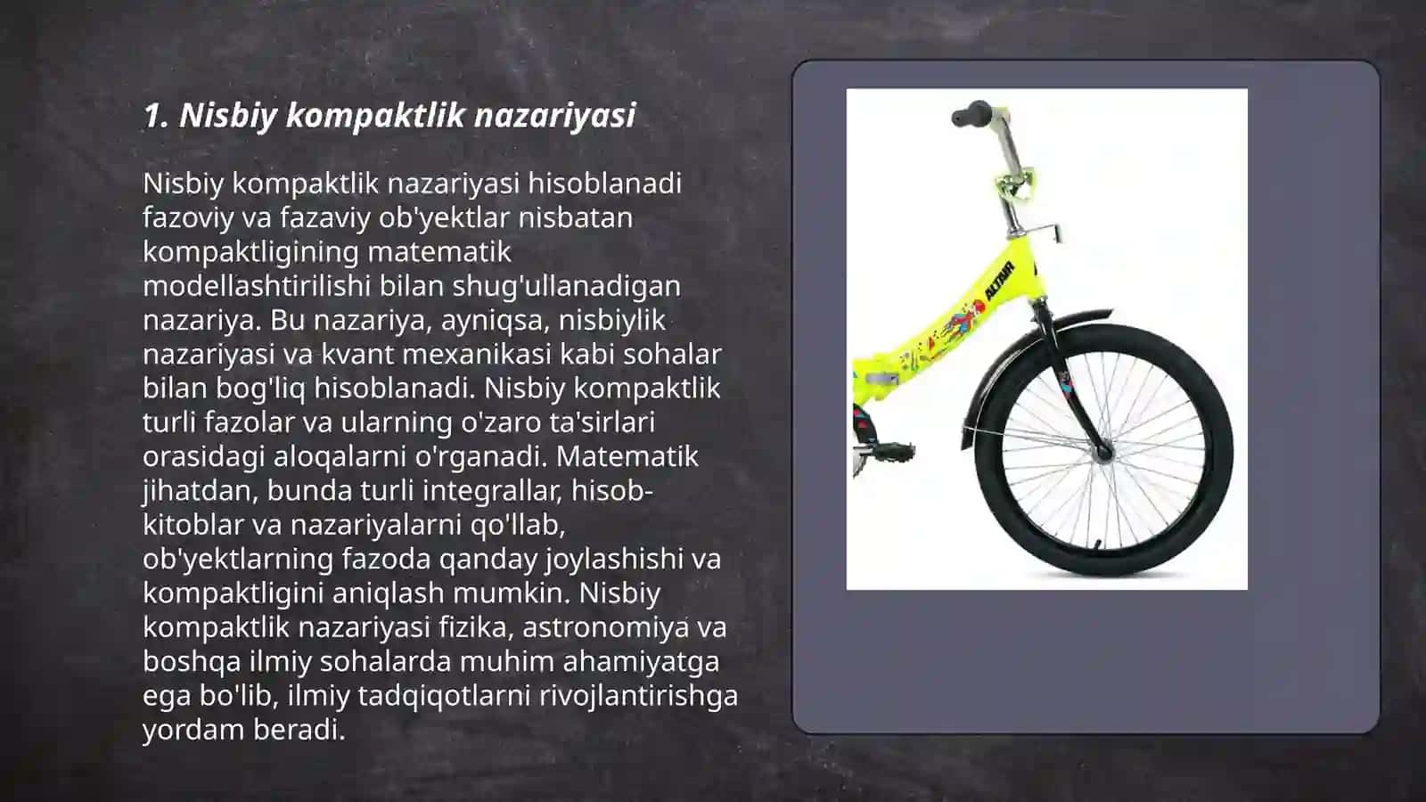 Nisbiy kompakt toʻplamlar 3