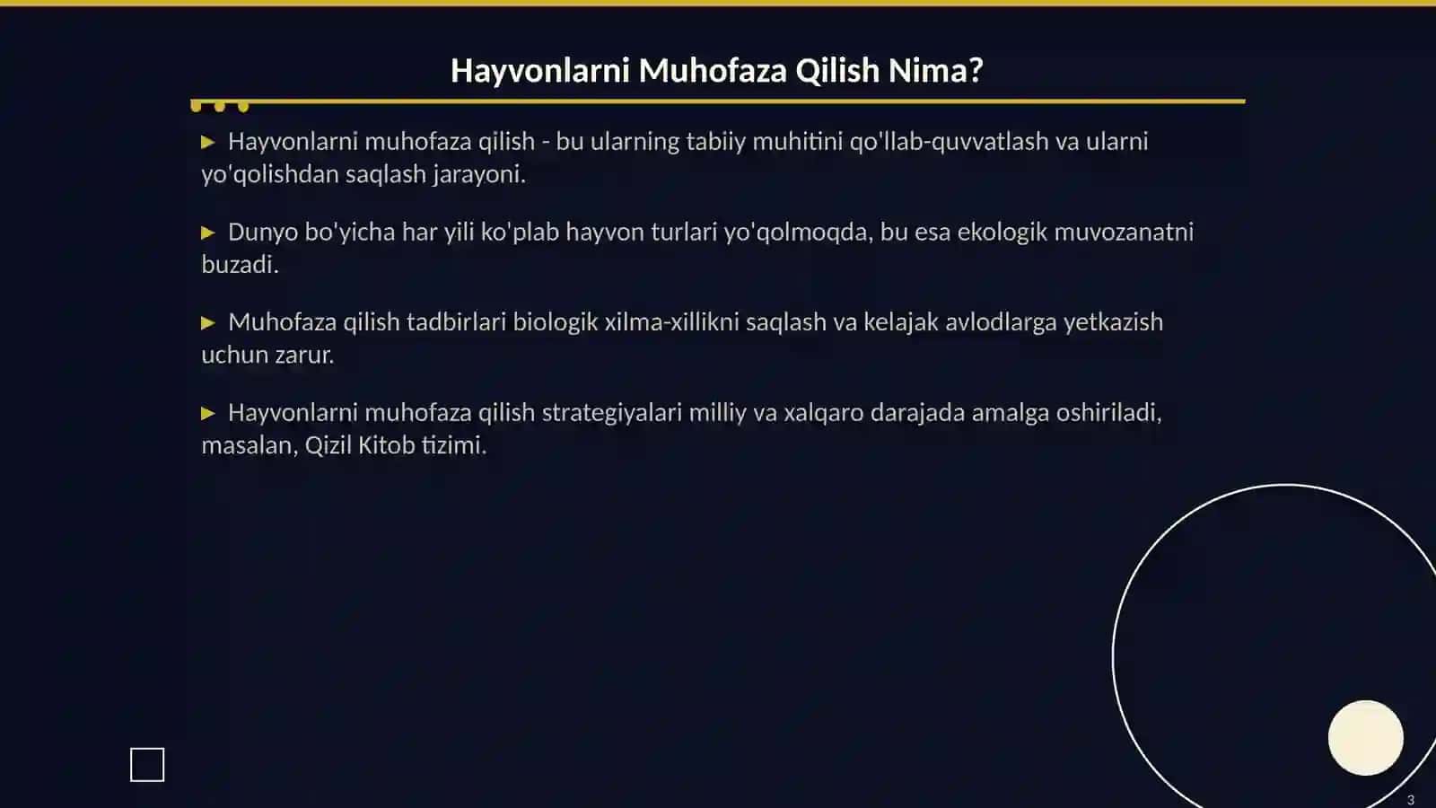 Hayvonlarni Muhofaza Qilish: Muammo va Yechimlar 3