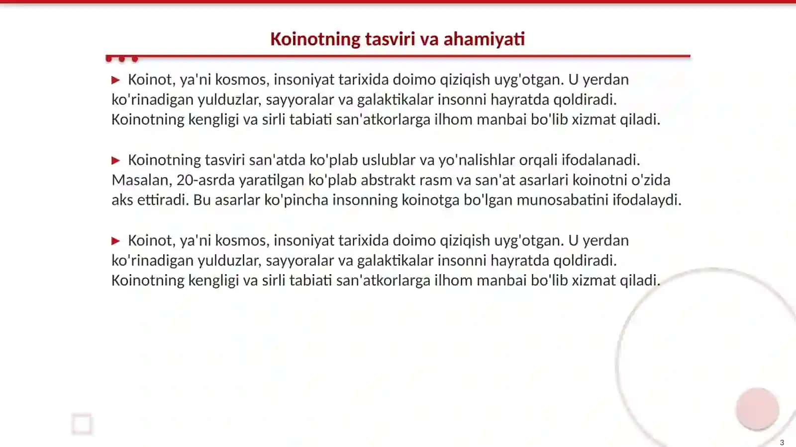 Abstrakt kompozitsiya chizish va bo‘yash 3