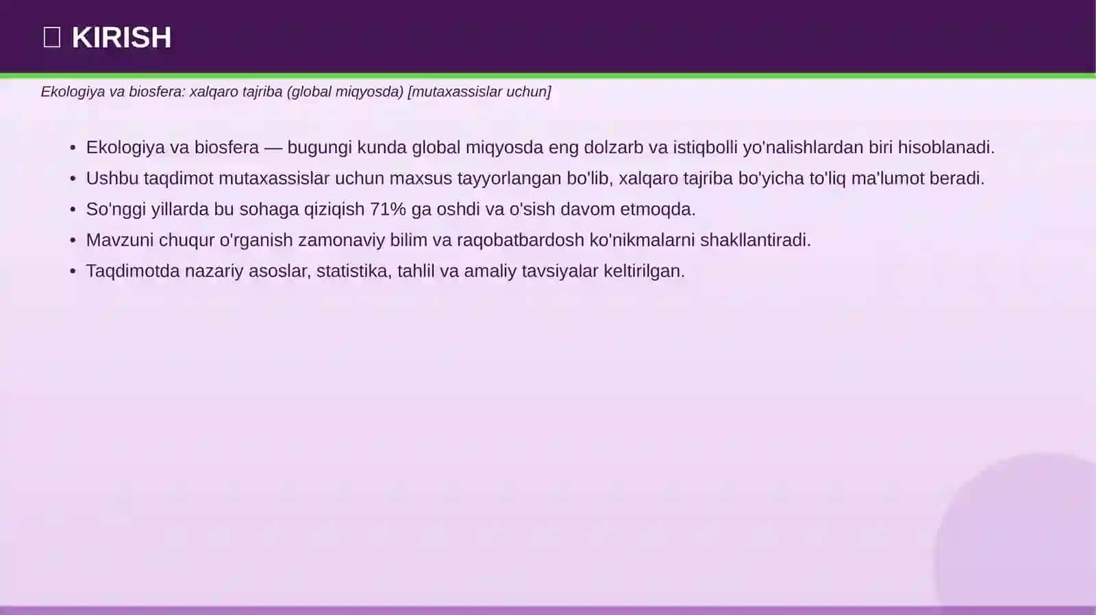 EKOLOGIYA VA BIOSFERA 3