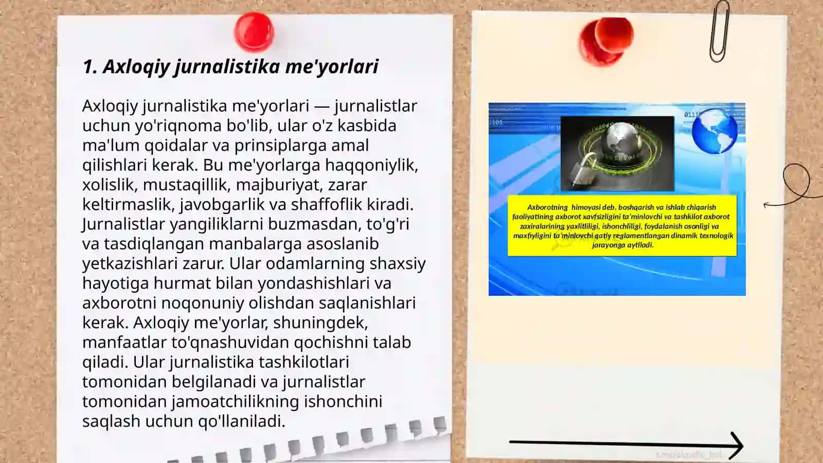 Axloqiy jurnalistika me'yorlari 3