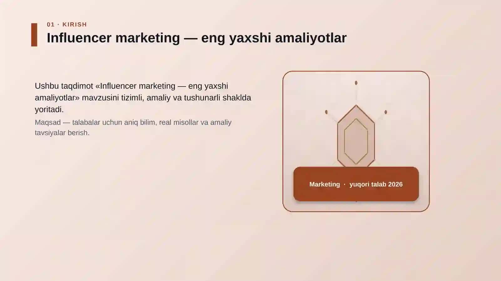 Influencer marketing — eng yaxshi amaliyotlar 3