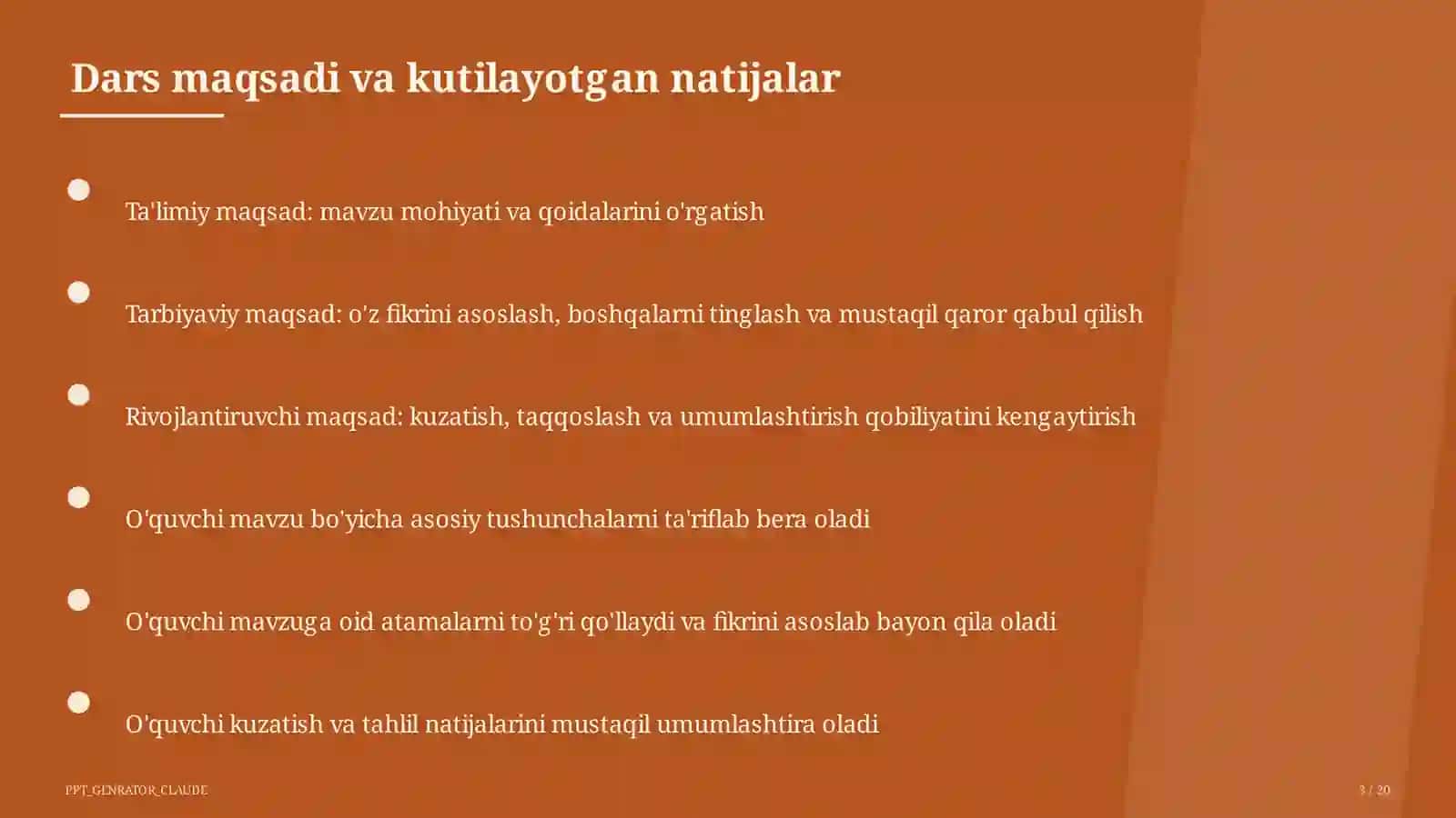 Mexanik tebranishlar va to'lqinlar (9-sinf) 3