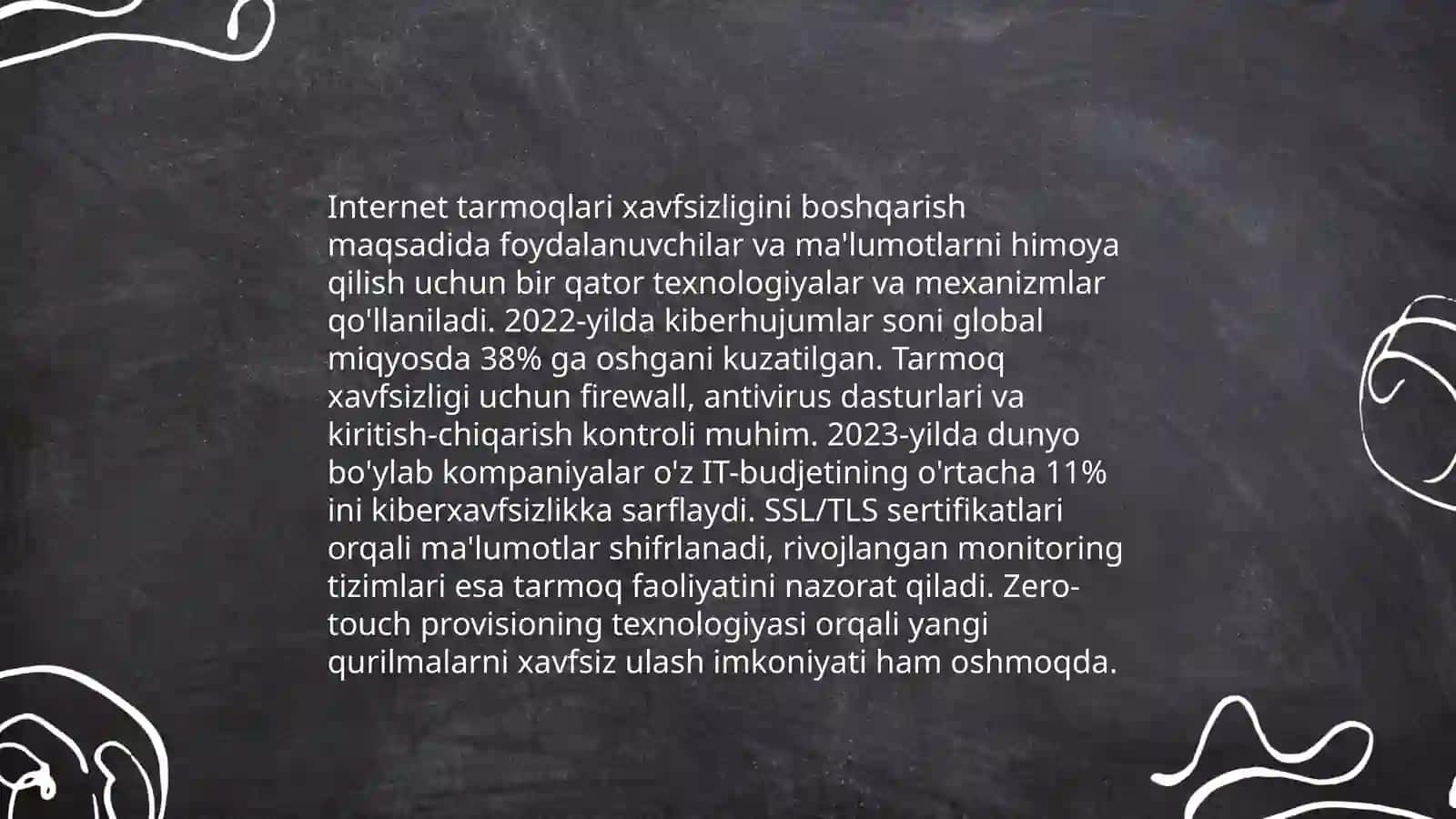 Tarmoq standartlarini tartibga soluvchi qo‘mitalar 3