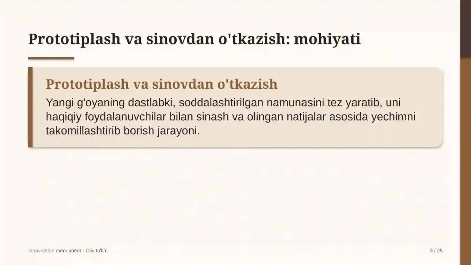 qimmatli qog'ozlar bozorida prototiplash va sinovdan o'tkazish 6402 3