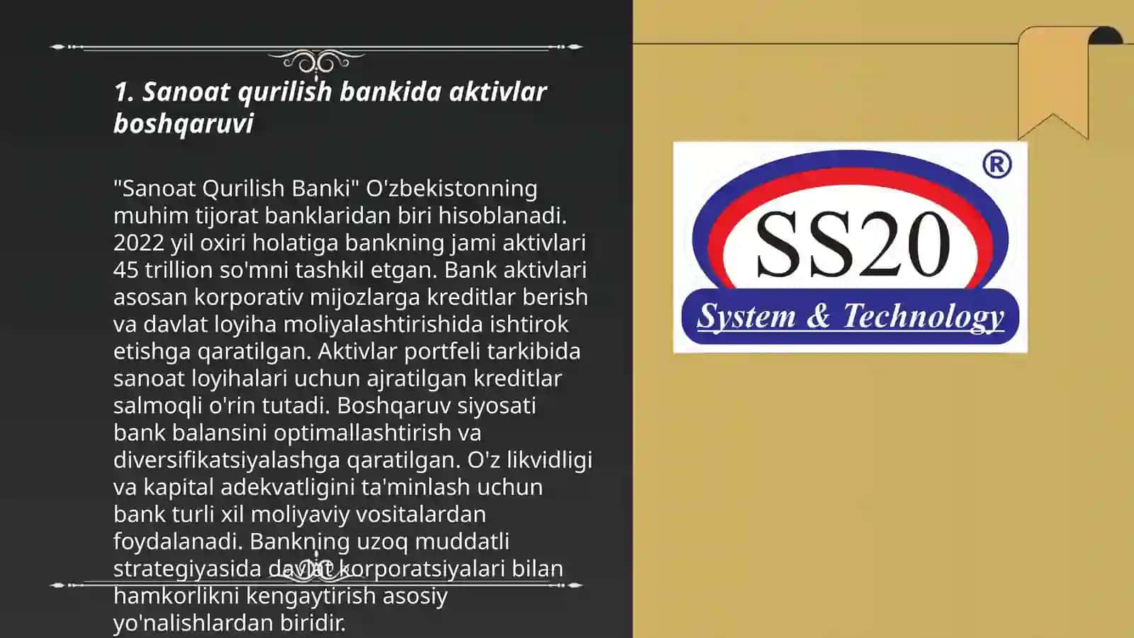 Sanoat qurilish banki moliyaviy tizimi 3