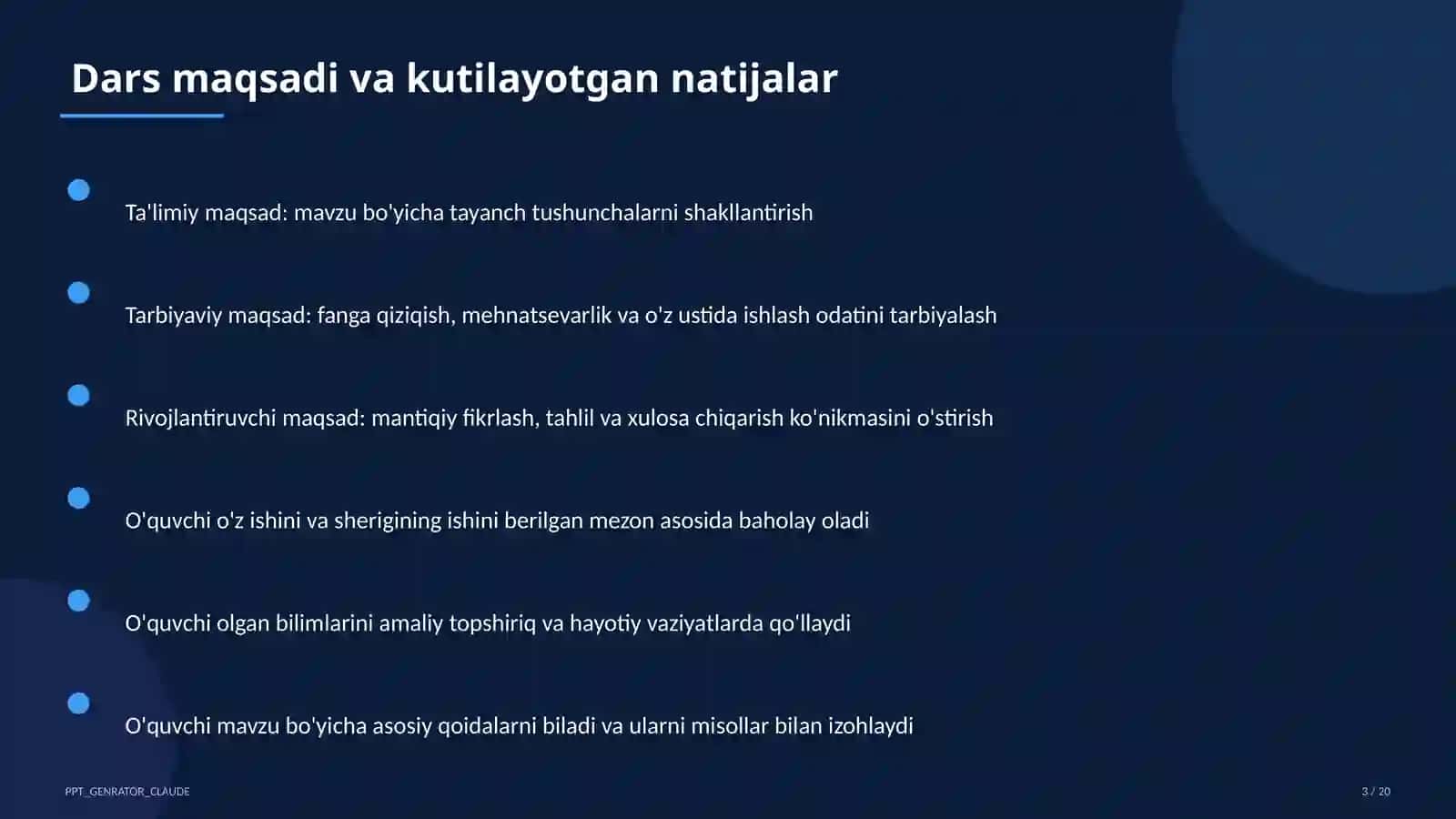 Fizika nimani o'rganadi: jism, modda, hodisa (6-sinf) 3