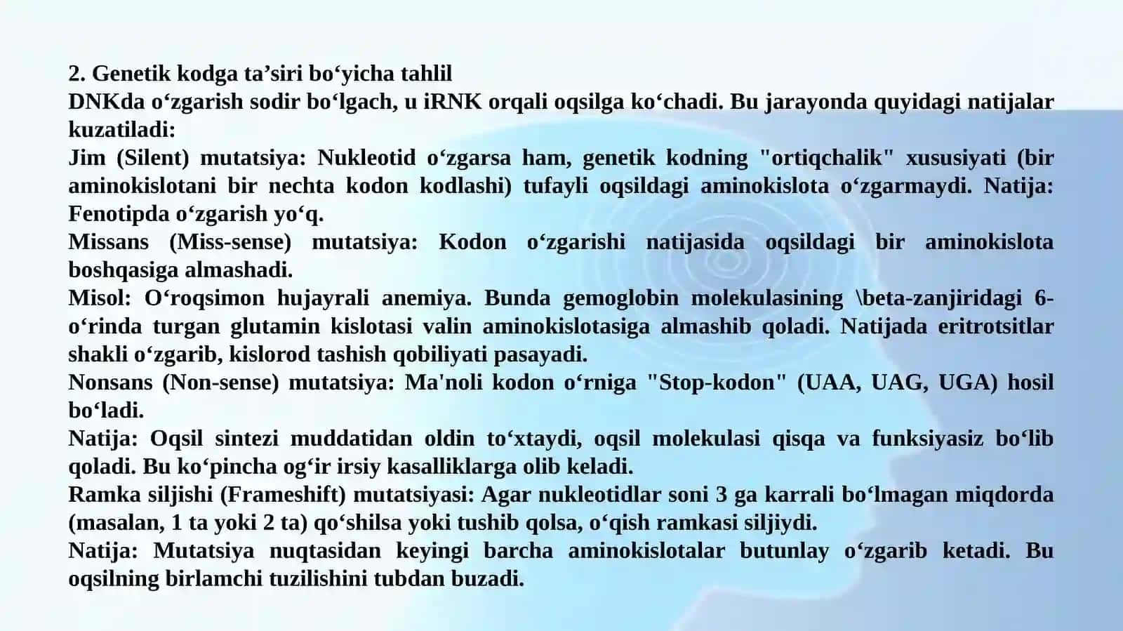 Mutatsiyalar 3