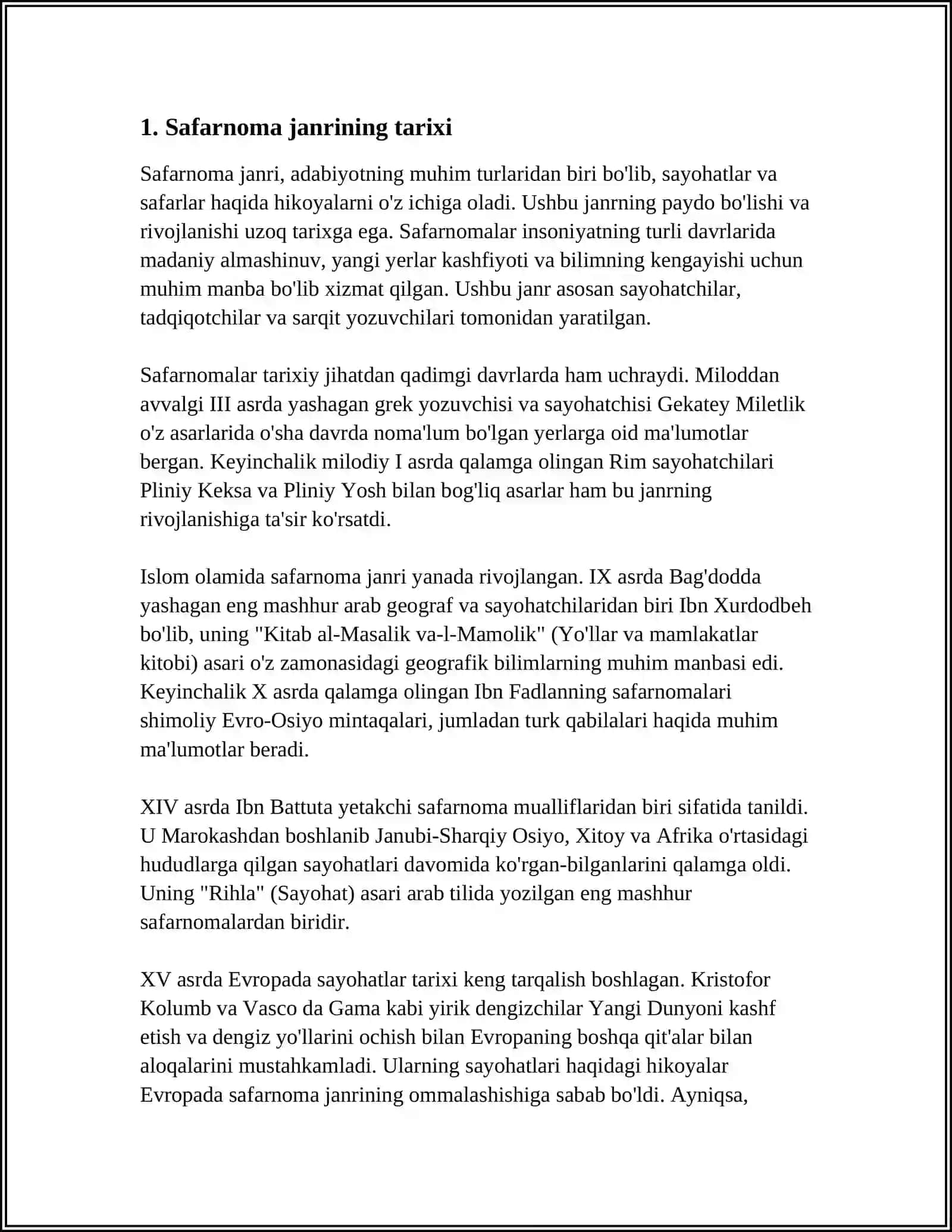 SAFARNOMA VA SAYOHATNOMA TURKUMIDAGI ASARLAR 3