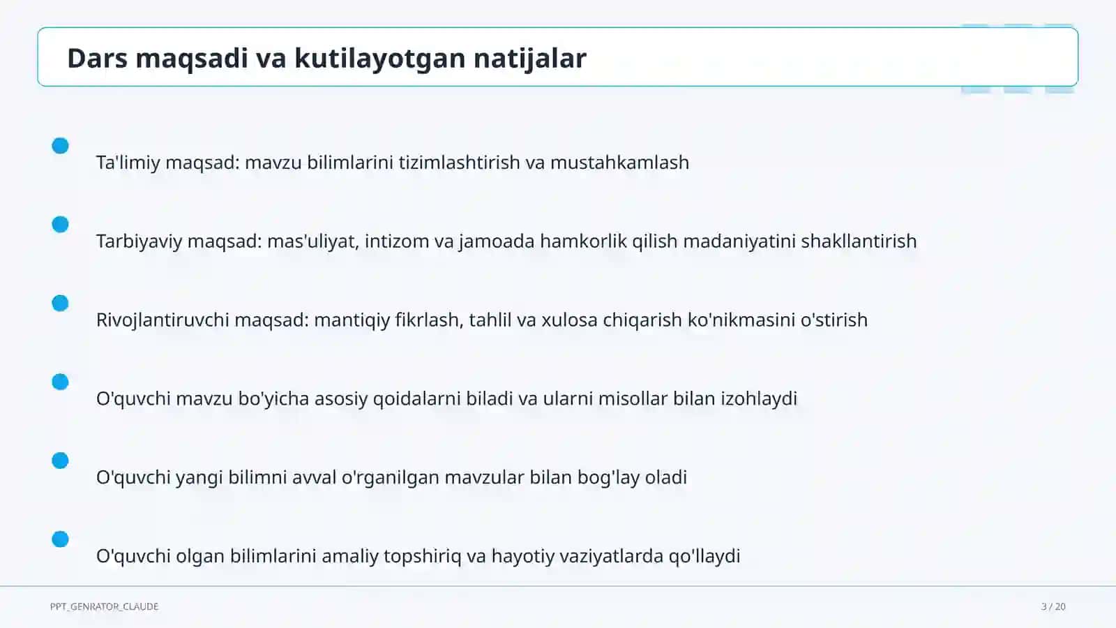 Veb-sahifa yaratish: HTML asoslari (9-sinf) 3