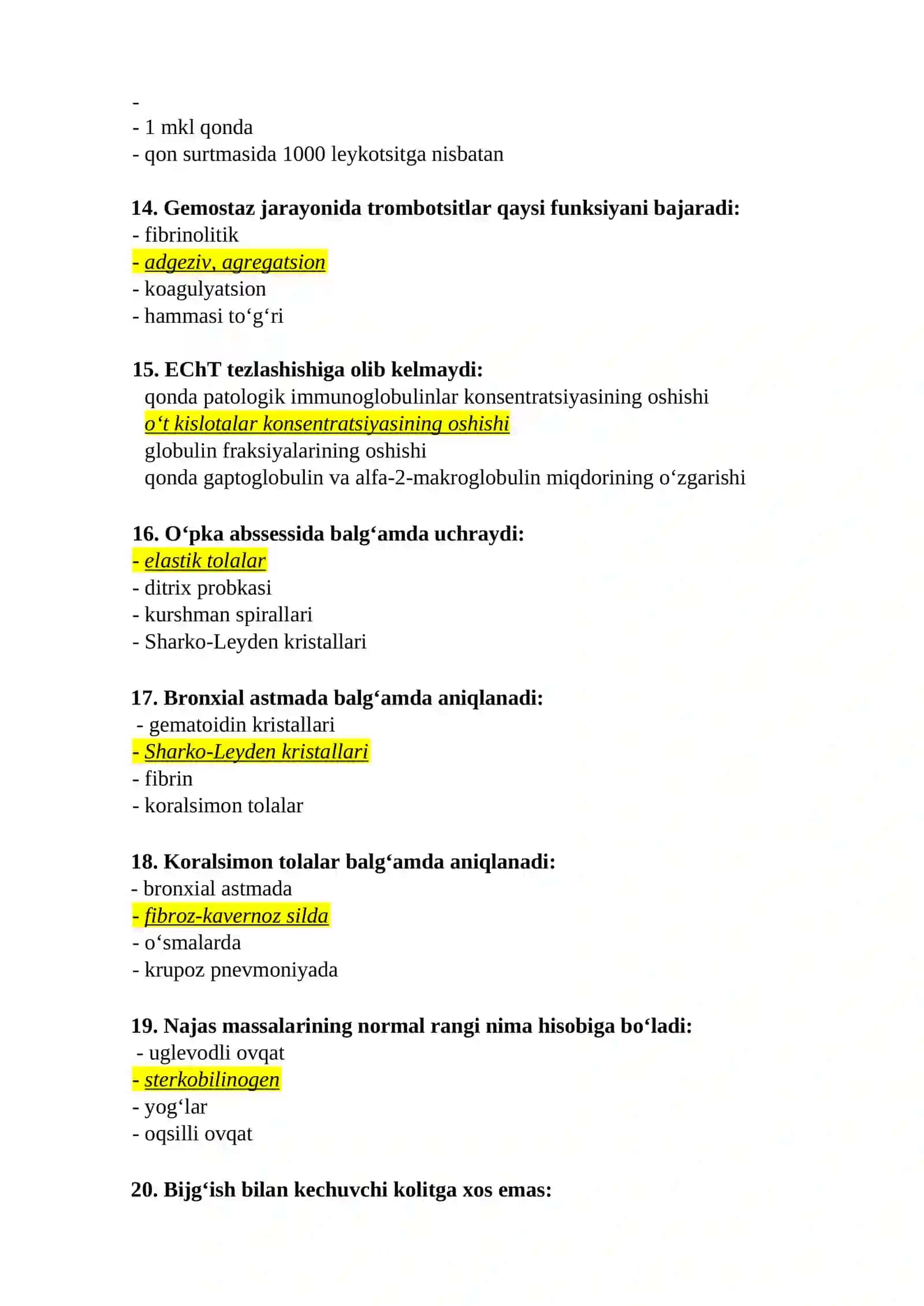 KDL TEST 3