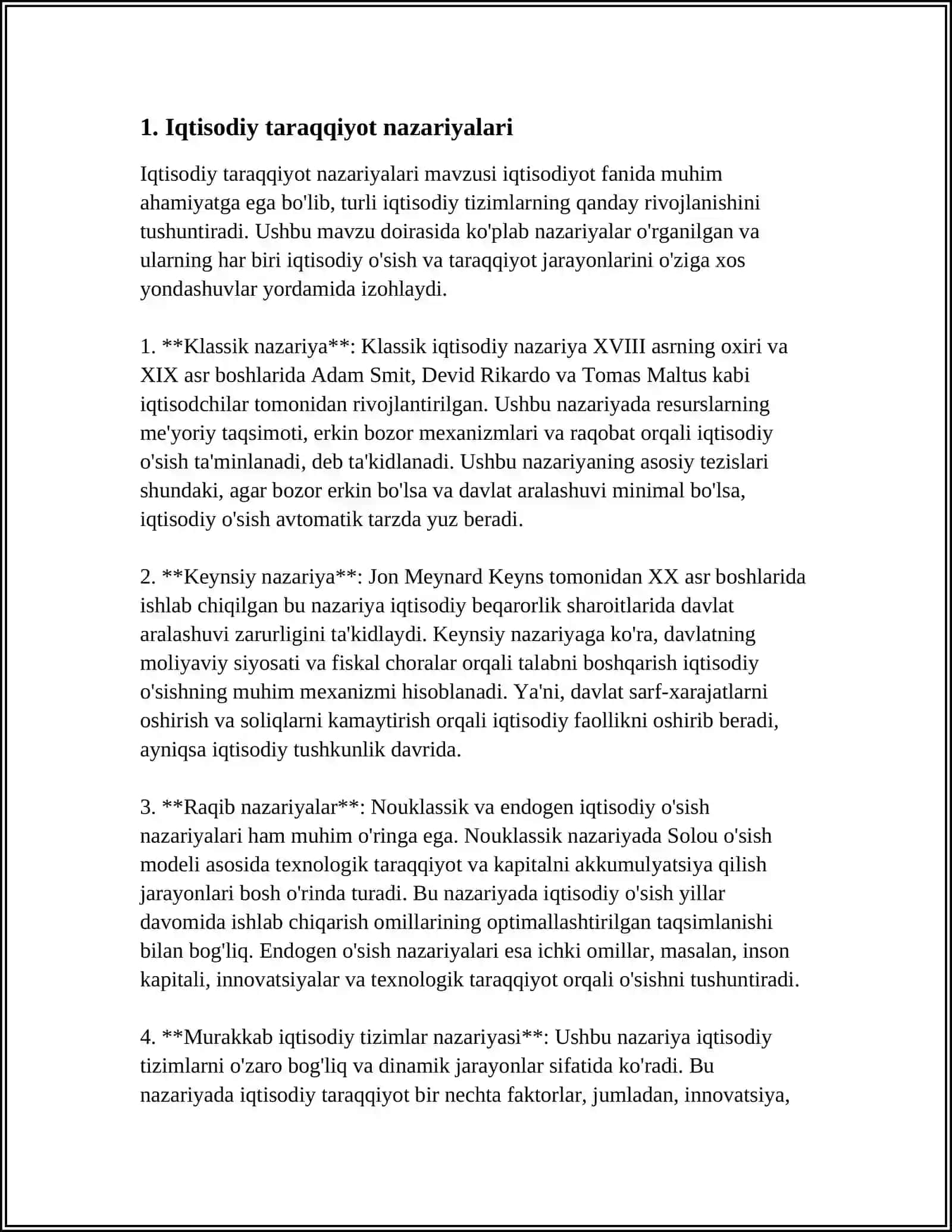 IQTISODIY TARAQQIYOT VA IQTISODIY ÒSISH 3