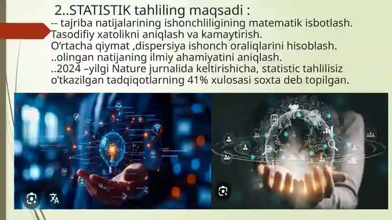 tajriba natijasida tahlil 3