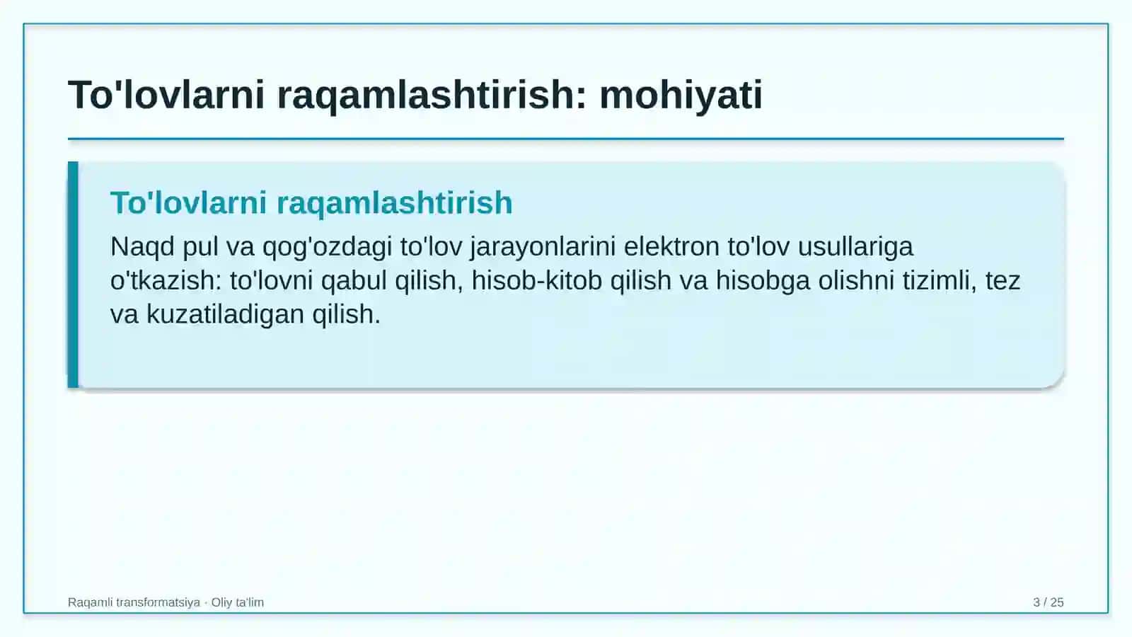 axborot texnologiyalari sohasida to'lovlarni raqamlashtirish 4271 3