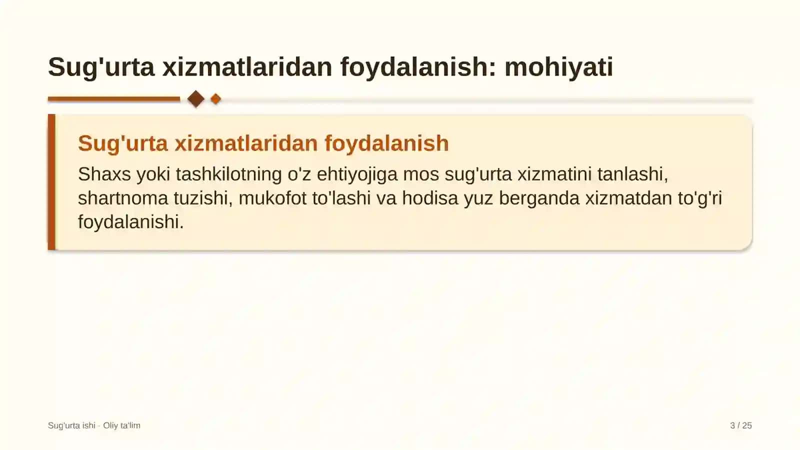 Dehqon bozorlarida sug'urta xizmatlaridan foydalanish 3