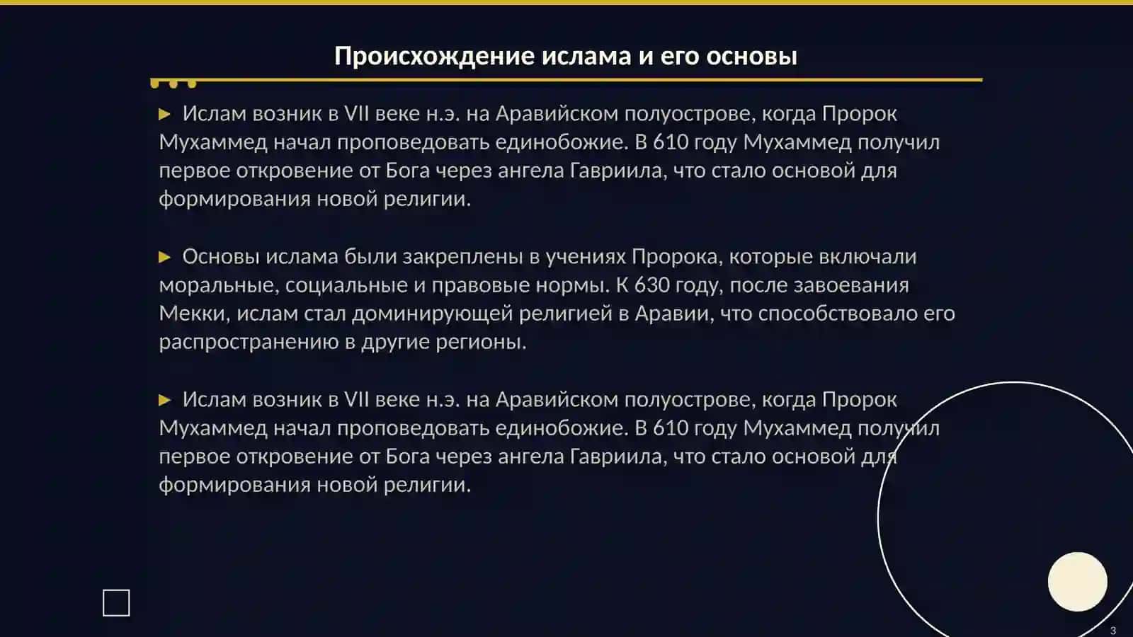 Ислам 3