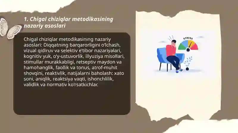 Diqqatning barqarorligini õrganish(Chigal chiziqlar metodikasi) 3