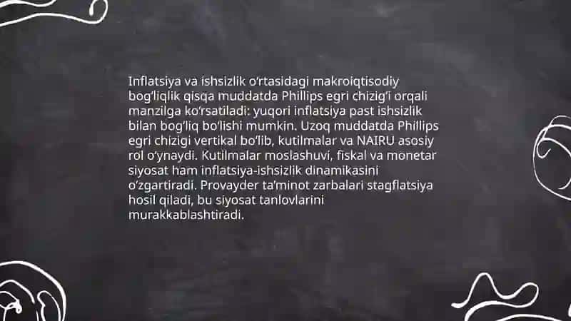 Inflatsiya va ishsizlik malumotlarini tahlili 3