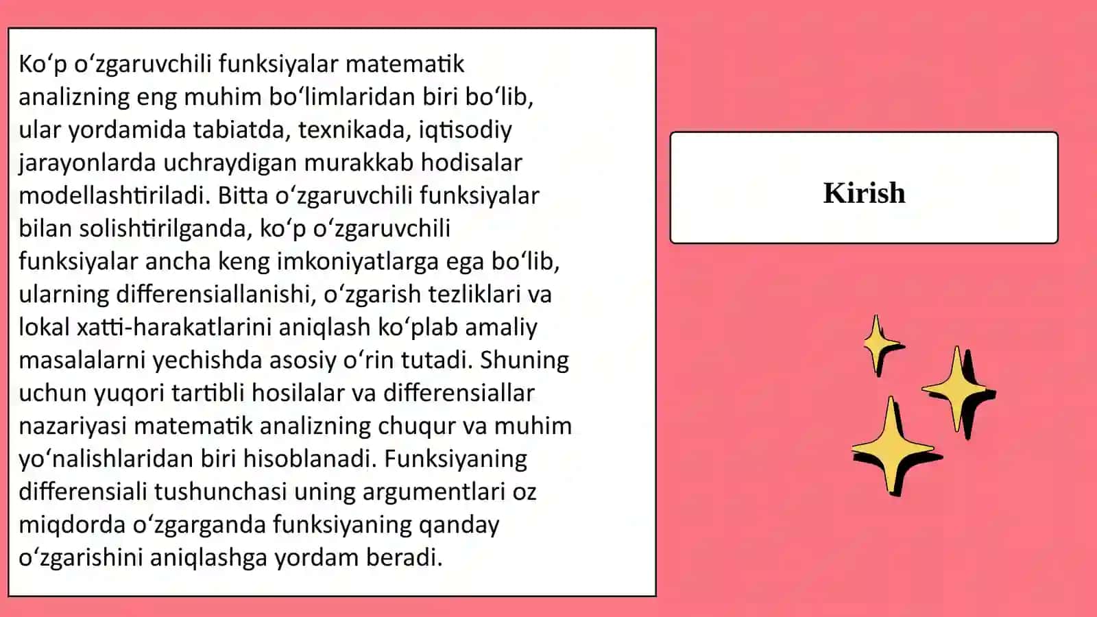 Ko’po‘zgaruvchilifunksiyaningyuqoritartiblihosilavadifferensiallari 3