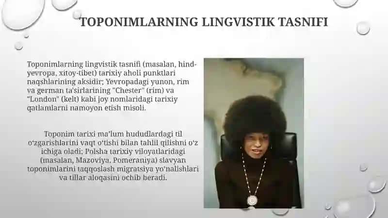Toponimlar klassifikatsiyasi va ularni turlarga Ajratish mezonlari 3
