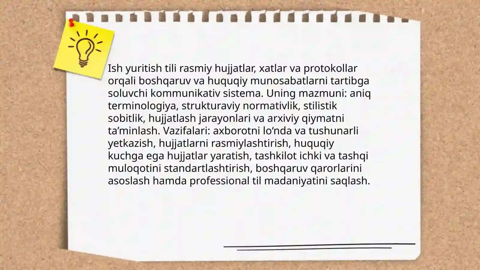 Ish yuritish tili va uslubi 3