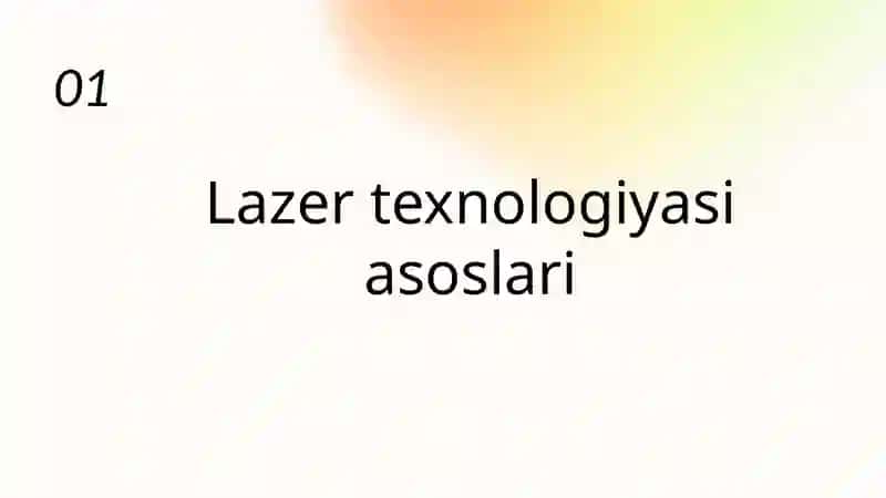 Lazer texnologiyasining tibbiyotdagi asosiy jihatlari 3