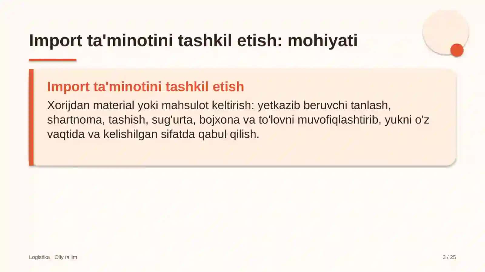 maishiy xizmat ko'rsatish uylarida import ta'minotini tashkil etish 5335 3
