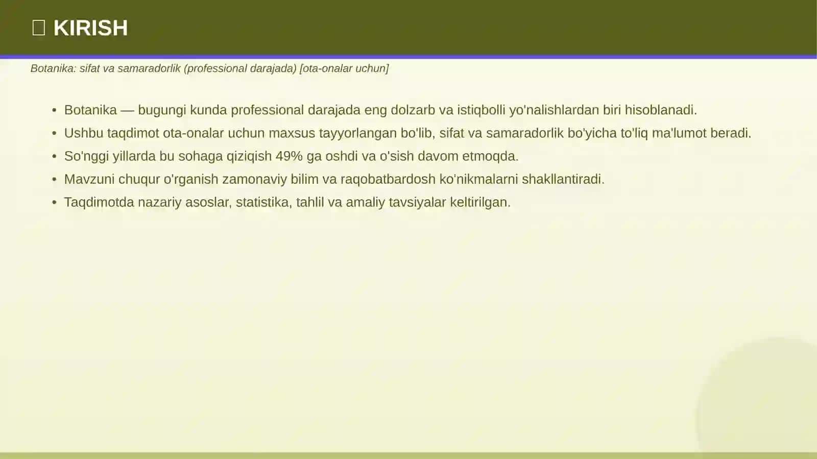 BOTANIKA: Sifat va samaradorlik (professional darajada) [ota-onalar uchun] 3