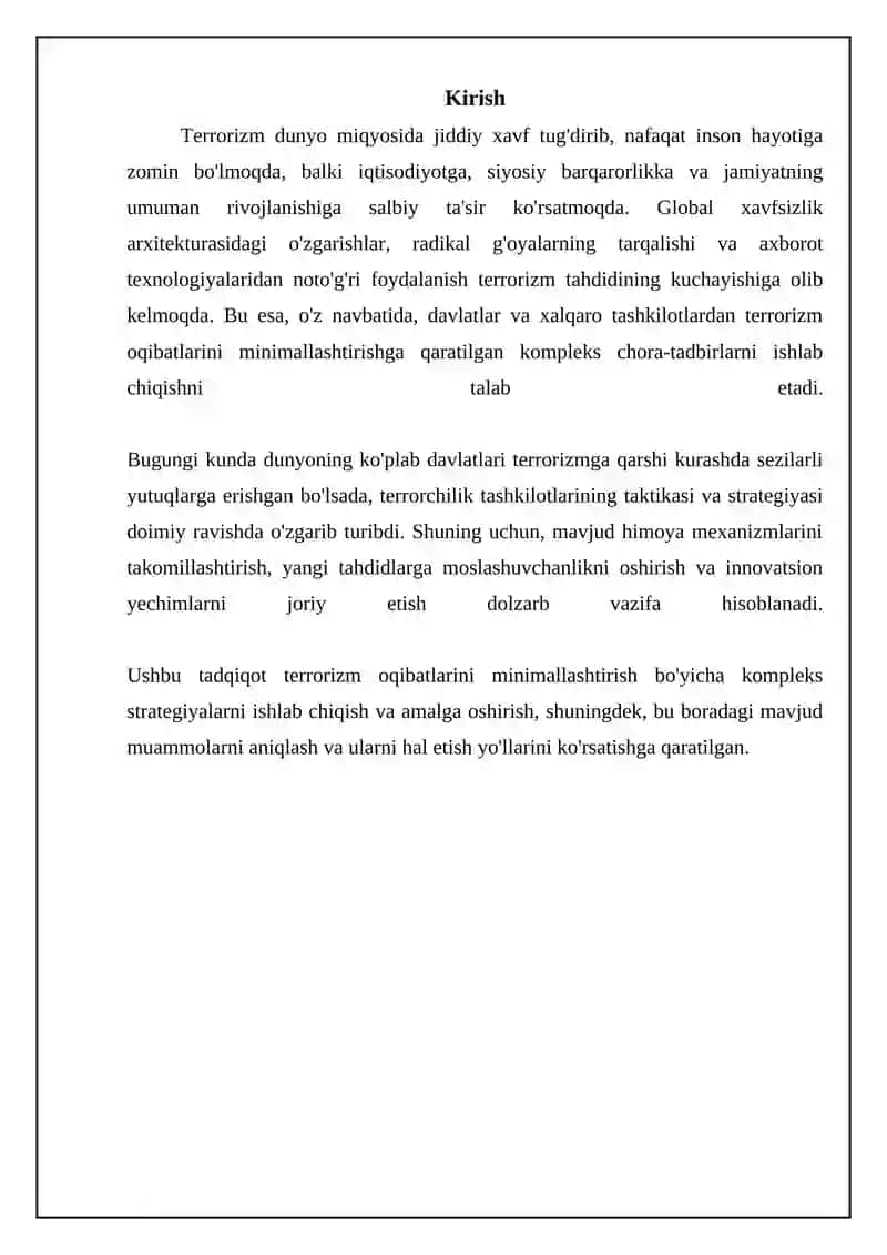 TERORCHILIK BARINING MIQYOSI VA QO'L TUTUSH YONUMLARI 3