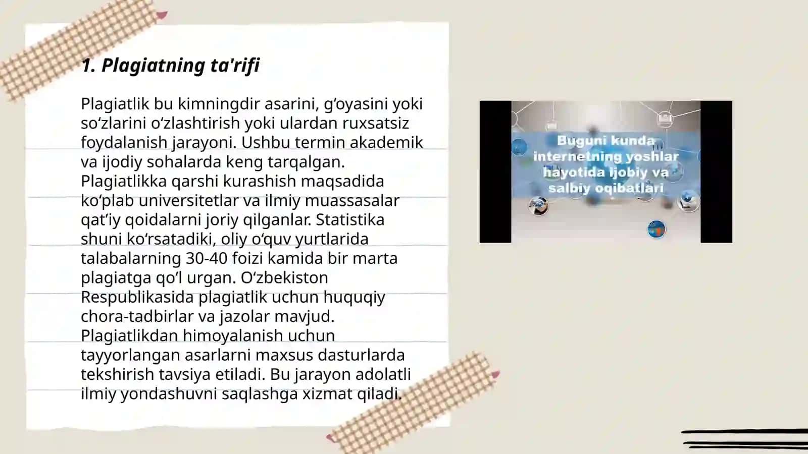 Plogiat va uni salbiy oqibatlari 3