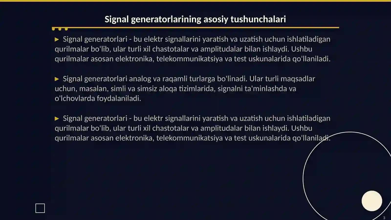 Signal generatorlari, generatorlarning turlari, kvars generatorlari va sxemalari 3